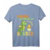 Kinder Hurra ich werde ein Großer Bruder 2022 T-Shirt - Niedliches Dino-Shirt zur Schwangerschaftsankündigung und Geburtstagsüberraschung