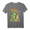 Kinder Hurra ich werde ein Großer Bruder 2022 T-Shirt - Niedliches Dino-Shirt zur Schwangerschaftsankündigung und Geburtstagsüberraschung