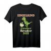 Dinosaurier Einzelkind Großer Bruder 2022 T-Shirt – Perfekt zur Schwangerschaftsverkündung & Geburtstagsfeier