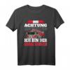Kinder Ich Bin Der Große Bruder Feuerwehr Geschenk T-Shirt - Lustiges Geschenk für den werdenden Feuerwehr-Bruder & Baby-Ankündigung
