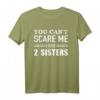 Schwester Two Sisters Spruch T-Shirt – Perfektes Geschenk für stolze Schwestern zur Baby-Geburt und Kindheitserinnerung