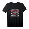 Ich bin stolze Schwester eines verdammt tollen Bruders T-Shirt – Lustiges Geschenk für die beste Schwester zum Geburtstag & Weihnachten