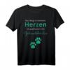 DER WEG ZU MEINEM HERZEN - Lustiges Hund Motiv T-Shirt für Hundeliebhaber, Geburtstags- und Vatertagsgeschenk