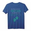 DER WEG ZU MEINEM HERZEN - Lustiges Hund Motiv T-Shirt für Hundeliebhaber, Geburtstags- und Vatertagsgeschenk