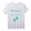 DER WEG ZU MEINEM HERZEN - Lustiges Hund Motiv T-Shirt für Hundeliebhaber, Geburtstags- und Vatertagsgeschenk