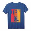 Kinder 10. Geburtstag Geschenk Jungs Skater T-Shirt - Vintage Design für Skateboard Fans & Freestyle Liebhaber