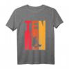 Kinder 10. Geburtstag Geschenk Jungs Skater T-Shirt - Vintage Design für Skateboard Fans & Freestyle Liebhaber