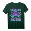 Leveled up to big bro - Persönliches Geschenk zur Schwangerschaftsverkündung für zukünftige große Brüder mit Gamer Motiv