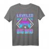 Leveled up to big bro - Persönliches Geschenk zur Schwangerschaftsverkündung für zukünftige große Brüder mit Gamer Motiv