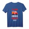 Großer Bruder 2021 Feuerwehr T-Shirt – Perfektes Geschenk für werdende große Brüder und Feuerwehrliebhaber