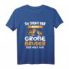 Kinder Großer Bruder T-Shirt mit Tiger-Design - Lustiges Geschwistergeschenk für Jungen
