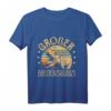 Kinder T-Rex Dino T-Shirt - Für den stolzen großen Bruder, Dinosaurier Geschenk zum Geburtstag & zur Geburt