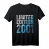 23. Geburtstag Mann T-Shirt – Limited Edition 2001 Geschenk für 23 Jahre lustige Geschenkidee & Deko