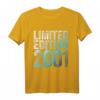 23. Geburtstag Mann T-Shirt – Limited Edition 2001 Geschenk für 23 Jahre lustige Geschenkidee & Deko