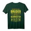 Stolzer Bruder von toller Schwester Geburtstag Geschenk T-Shirt – Lustiges Geburtstagsgeschenk für den Bruder zum Feiern, Party und Überraschung