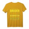 Stolzer Bruder von toller Schwester Geburtstag Geschenk T-Shirt – Lustiges Geburtstagsgeschenk für den Bruder zum Feiern, Party und Überraschung