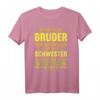 Stolzer Bruder von toller Schwester Geburtstag Geschenk T-Shirt – Lustiges Geburtstagsgeschenk für den Bruder zum Feiern, Party und Überraschung