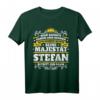 Lustiges Stefan Name T-Shirt mit Krone - Personalisiertes Geschenk für Männer, Väter & Freunde für Geburtstag, Weihnachten & Festivals