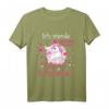 Kinder Einhorn Herz Geschenk Mädchen - Ich werde Große Schwester 2021 T-Shirt für die bevorstehende Geburt