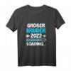 Großer Bruder 2022 Loading T-Shirt – Lustiges Geschenk zur Schwangerschaftsankündigung für Jungen und stolze große Brüder