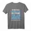 Lustiges Schwester Bruder Spruch T-Shirt – Originelles Geburtstags- und Weihnachtsgeschenk für Schwester, Nichte & Enkelin