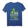 Kinder Großer Bruder von Zwillingen Dinosaurier 2024 T-Shirt – Perfektes Geschenk zur Babyankündigung für den großen Bruder