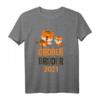 Großer Bruder 2021 T-Shirt mit Tigermotiv - Perfektes Geschenk für angehende große Brüder