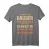 Lustiges Bruder Schwester Geburtstag & Weihnachts Geschenk T-Shirt – Humorvolles Geschenkidee für Bruder und Schwester