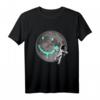 Lustiges Astronaut Mond Sprayer Graffiti Smile Planet Kunst T-Shirt – Kreatives Geschenk für Kinder, Jugendliche und Kunstliebhaber zu Weihnachten & Geburtstagsfeiern