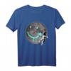 Lustiges Astronaut Mond Sprayer Graffiti Smile Planet Kunst T-Shirt – Kreatives Geschenk für Kinder, Jugendliche und Kunstliebhaber zu Weihnachten & Geburtstagsfeiern