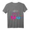 Große Schwester - Zwei Füße - Kleiner Bruder T-Shirt - Perfektes Geschenk zur Familienerweiterung und Babyparty