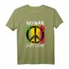 Stoppt Krieg nur Liebe Frieden Brüderlich Peace T-Shirt - Für Friedensförderer und Anti-Kriegs-Unterstützer