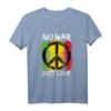 Stoppt Krieg nur Liebe Frieden Brüderlich Peace T-Shirt - Für Friedensförderer und Anti-Kriegs-Unterstützer