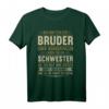 Lustiges Bruder Schwester Geburtstags- und Weihnachtsgeschenk T-Shirt - Witzige Geschenkidee für Bruder oder Schwester