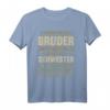 Lustiges Bruder Schwester Geburtstags- und Weihnachtsgeschenk T-Shirt - Witzige Geschenkidee für Bruder oder Schwester