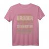 Lustiges Bruder Schwester Geburtstags- und Weihnachtsgeschenk T-Shirt - Witzige Geschenkidee für Bruder oder Schwester