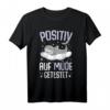 Delfin Positiv Auf Müde Getestet T-Shirt – Bequeme Schlafkleidung für Damen, Herren & Kinder, ideales Geschenk für Schlafmützen, Delfin-Fans & Entspannungsliebhaber
