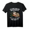 Abitur Abschluss 2022 lustiges Faultier T-Shirt - Humorvolles Geschenk für Abschlussfeier, Abiturienten & Bachelor Absolventen