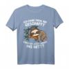 Abitur Abschluss 2022 lustiges Faultier T-Shirt - Humorvolles Geschenk für Abschlussfeier, Abiturienten & Bachelor Absolventen