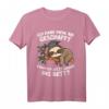 Abitur Abschluss 2022 lustiges Faultier T-Shirt - Humorvolles Geschenk für Abschlussfeier, Abiturienten & Bachelor Absolventen