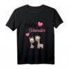 Kinder Große Schwester 2024 Giraffen Mädchen T-Shirt – Süßes Geschenk zur Schwangerschaftsverkündung, Babyparty & Baby-Shower