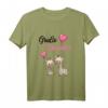Kinder Große Schwester 2024 Giraffen Mädchen T-Shirt – Süßes Geschenk zur Schwangerschaftsverkündung, Babyparty & Baby-Shower