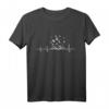 Herzschlag Bücherwurm lese - Lustiges Buchliebhaber T-Shirt für Literaturfans & Bücherwürmer, perfektes Geschenk für Leser