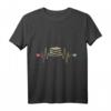 Bücherwurm Leseratte Geschenk Herzschlag Lesen T-Shirt - Perfekt für Buchliebhaber, Bibliothekare & Leseratten zu Weihnachten, Geburtstag & Vatertag