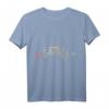 Bücherwurm Leseratte Geschenk Herzschlag Lesen T-Shirt - Perfekt für Buchliebhaber, Bibliothekare & Leseratten zu Weihnachten, Geburtstag & Vatertag