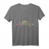 Bücherwurm Leseratte Geschenk Herzschlag Lesen T-Shirt - Perfekt für Buchliebhaber, Bibliothekare & Leseratten zu Weihnachten, Geburtstag & Vatertag