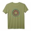 Sacred Mandala - Om Spirituelles Yoga T-Shirt für Meditation, Buddhismus & Chakra Fans, Perfekt als Geschenk