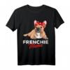 Französische Bulldogge Frauchen Frenchie Mama T-Shirt – Lustiges Geschenk für Hundeliebhaber, Familie & Freunde