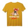 Französische Bulldogge Frauchen Frenchie Mama T-Shirt – Lustiges Geschenk für Hundeliebhaber, Familie & Freunde