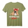 Französische Bulldogge Frauchen Frenchie Mama T-Shirt – Lustiges Geschenk für Hundeliebhaber, Familie & Freunde